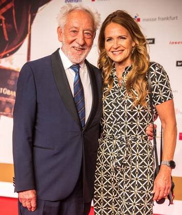 22.06.2022 xesx Frankfurt am Main, Festhalle LEA Live Entertainment Award auf dem Roten Teppich Schauspieler Dieter Hallervorden und seine Frau Christiane Zander.