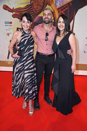 Sibylle Nicolai, Rafi Rachek, Semra Tunc beim 15. LEA - Live Entertainment Award in der Festhalle in Frankfurt am Main am 22.06.2022