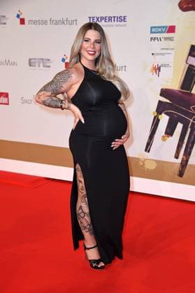 Jenny Frankhauser beim 15. LEA - Live Entertainment Award in der Festhalle in Frankfurt am Main am 22.06.2022