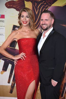 Annika Gassner, Bernhard Kleingarn beim 15. LEA - Live Entertainment Award in der Festhalle in Frankfurt am Main am 22.06.2022