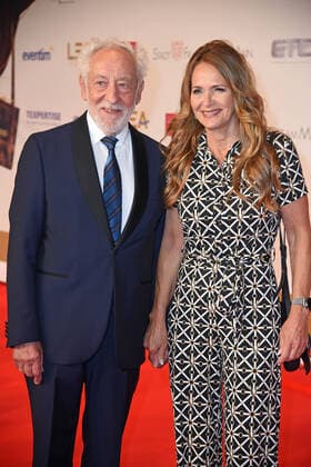 Dieter Hallervorden mit Ehefrau Christiane Zander beim 15. LEA - Live Entertainment Award in der Festhalle in Frankfurt am Main am 22.06.2022