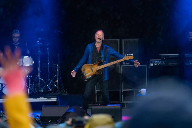 Sting live in Bergen, Norway Bergen, Norway. 22nd, June 2022. The English musician, singer and songwriter Sting performs a live concert in Bergenhus Festning in Bergen. Bergen Norway  Copyright: xGonzalesxPhoto JarlexH.xMoex