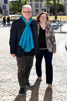 Heinz-Rudolf Kunze mit Ehefrau Gabriele Kunze bei der Verleihung des Niedersächsischen Staatspreises 2022 an Eske Nannen und Otto Waalkes im Hannover Congress Centrum. Hannover, 22.06.2022
