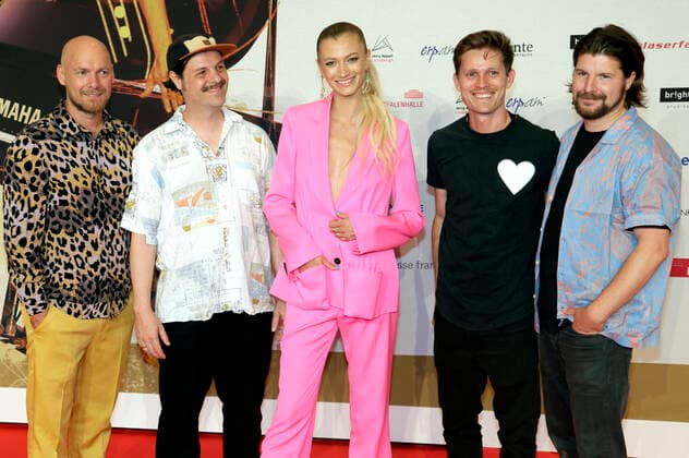 Leony und Band bei der 15. Verleihung der Live Entertainment Awards 2022 in der Frankfurter Festhalle. Frankfurt am Main, 22.06.2022