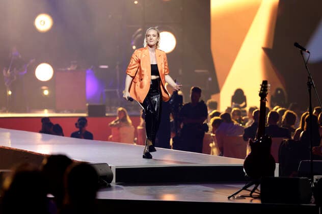 Leslie Clio bei der 15. Verleihung der Live Entertainment Awards 2022 in der Frankfurter Festhalle. Frankfurt am Main, 22.06.2022