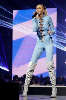 Leony bei der 15. Verleihung der Live Entertainment Awards 2022 in der Frankfurter Festhalle. Frankfurt am Main, 22.06.2022