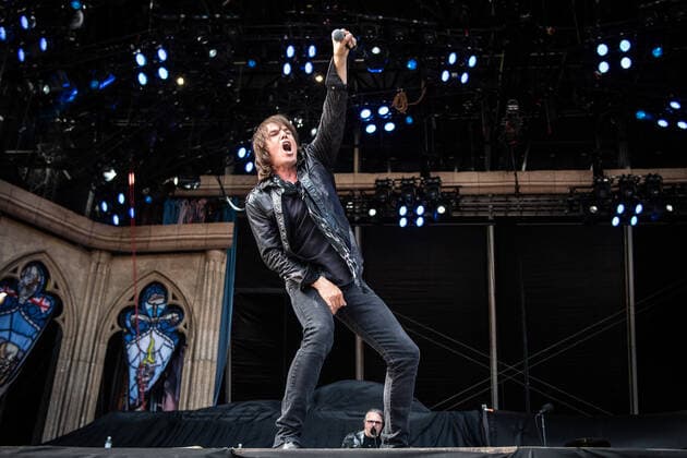 Europe live at Tons of Rock 2022, Oslo, Norway Oslo, Norway. 23rd, June 2022. The Swedish glam rock band Europe performs a live concert during the Norwegian music festival Tons of Rock 2022 in Oslo. Here vocalist Joey Tempest is seen live on stage. Oslo Norway  Copyright: xGonzalesxPhoto Jan-ErikxEriksenx