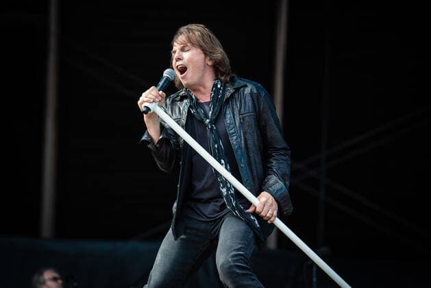 Europe live at Tons of Rock 2022, Oslo, Norway Oslo, Norway. 23rd, June 2022. The Swedish glam rock band Europe performs a live concert during the Norwegian music festival Tons of Rock 2022 in Oslo. Here vocalist Joey Tempest is seen live on stage. Oslo Norway  Copyright: xGonzalesxPhoto Jan-ErikxEriksenx