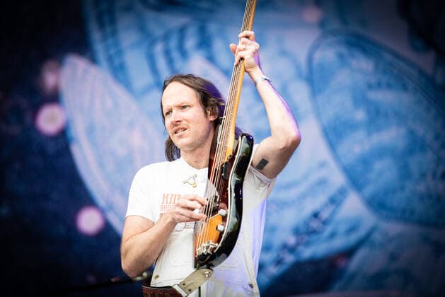 Baroness live at Tons of Rock 2022, Oslo, Norway Oslo, Norway. 23rd, June 2022. The American heavy metal band Baroness performs a live concert during the Norwegian music festival Tons of Rock 2022 in Oslo. Here bass player Nick Jost is seen live on stage. Oslo Norway  Copyright: xGonzalesxPhoto Jan-ErikxEriksenx