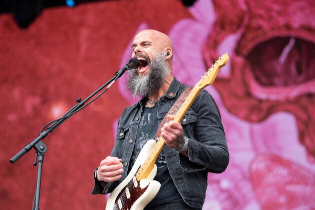 Baroness live at Tons of Rock 2022, Oslo, Norway Oslo, Norway. 23rd, June 2022. The American heavy metal band Baroness performs a live concert during the Norwegian music festival Tons of Rock 2022 in Oslo. Here vocalist and guitarist John Baizley is seen live on stage. Oslo Norway  Copyright: xGonzalesxPhoto Jan-ErikxEriksenx
