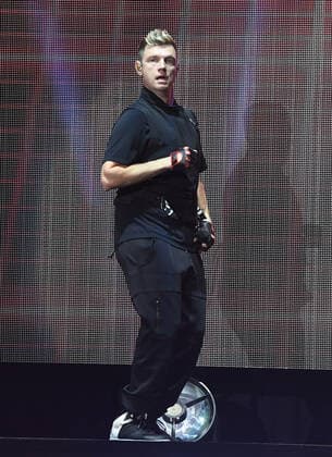WEST PALM BEACH, FL - JUNE 22: Backstreet Boys perform during the DNA World Tour at The iTHINK Financial Amphitheatre on June 22, 2022 in West Palm Beach Florida Copyright: xmpi04x
