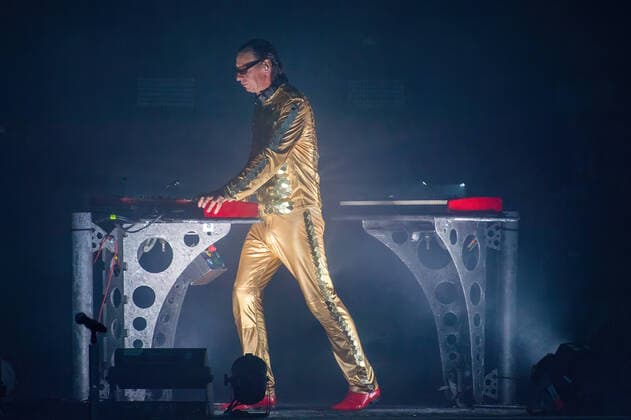 Rammstein Konzert in Aarhus Rammstein live in Aarhus, Denmark Aarhus, Denmark. 22nd, June 2022. The German industrial metal band Rammstein performs a live concert at Ceres Park in Aarhus. Here musician Christian Lorenz is seen live on stage. Aarhus Denmark  Copyright: xGonzalesxPhoto SebastianxDammarkx