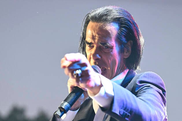 Nick Cave&The Bad Seeds, one of main stars of Metronome Prague music festival perform in Prague, Czech Republic, June 23, 2022. (CTKxPhoto MichalxKamaryt) CTKPhotoP2022062309617  kmt