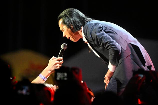 Nick Cave&The Bad Seeds, one of main stars of Metronome Prague music festival perform in Prague, Czech Republic, June 23, 2022. (CTKxPhoto MichalxKamaryt) CTKPhotoP2022062309825  kmt