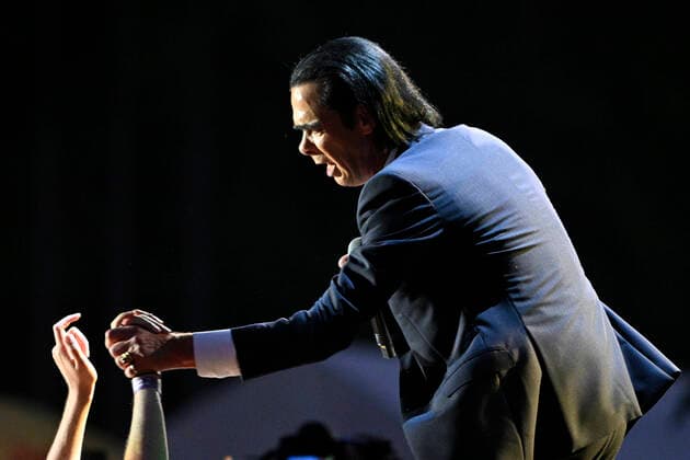 Nick Cave&The Bad Seeds, one of main stars of Metronome Prague music festival perform in Prague, Czech Republic, June 23, 2022. (CTKxPhoto MichalxKamaryt) CTKPhotoP2022062309852  kmt