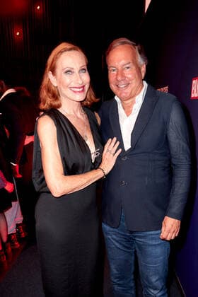 Bunte New Faces Award Film 2022 Andrea Sawatzki und Nico Hofmann auf der Party nach der Verleihung des Bunte New Faces Awards im Delphi-Filmpalast am Zoo in Berlin. Copyright: xEventpressxGolejewskix