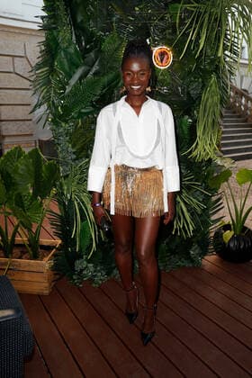 Bunte New Faces Award Film 2022 Melodie Wakivuamina auf dem roten Teppich bei der Verleihung des Bunte New Faces Awards im Delphi-Filmpalast am Zoo in Berlin. Copyright: xEventpressxGolejewskix