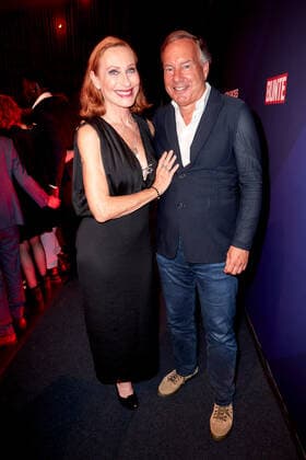 Bunte New Faces Award Film 2022 Andrea Sawatzki und Nico Hofmann auf der Party nach der Verleihung des Bunte New Faces Awards im Delphi-Filmpalast am Zoo in Berlin. Copyright: xEventpressxGolejewskix