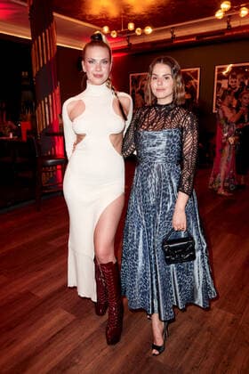 Bunte New Faces Award Film 2022 Zsa Zsa Inci Bürkle und Ruby O. Fee auf der Party nach der Verleihung des Bunte New Faces Awards im Delphi-Filmpalast am Zoo in Berlin. Copyright: xEventpressxGolejewskix