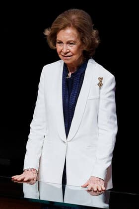 23-06-2022 Queen Sofia attends the closing concert of the 2021 22 academic year of the Queen Sofia school of music at the Reina Sofia museum auditorium in Madrid, Spain. No Spain Â  Copyright: xPPEx