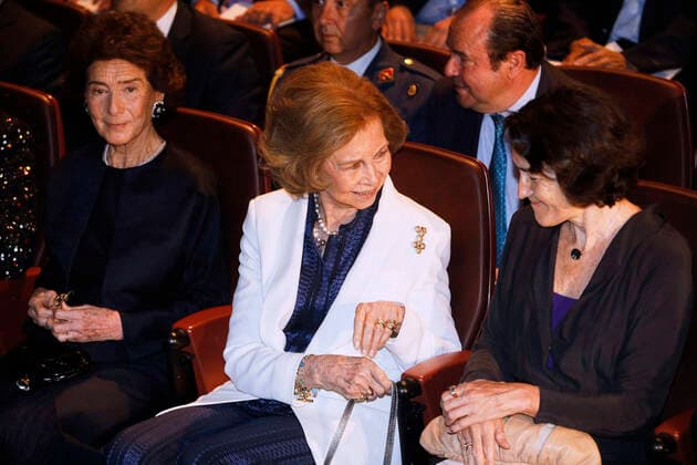23-06-2022 Queen Sofia attends the closing concert of the 2021 22 academic year of the Queen Sofia school of music at the Reina Sofia museum auditorium in Madrid, Spain. No Spain Â  Copyright: xPPEx