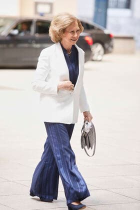 23-06-2022 Queen Sofia attends the closing concert of the 2021 22 academic year of the Queen Sofia school of music at the Reina Sofia museum auditorium in Madrid, Spain. No Spain Â  Copyright: xPPEx