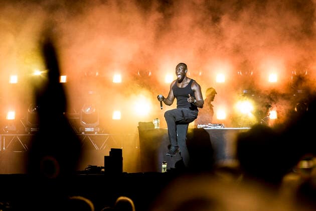 Stormzy live at Tinderbox 2022, Odense, Denmark Odense, Denmark. 24th, June 2022. The English rapper Stormzy performs a live concert during the Danish music festival Tinderbox 2022 in Odense. Odense Denmark  Copyright: xGonzalesxPhoto LassexLagonix