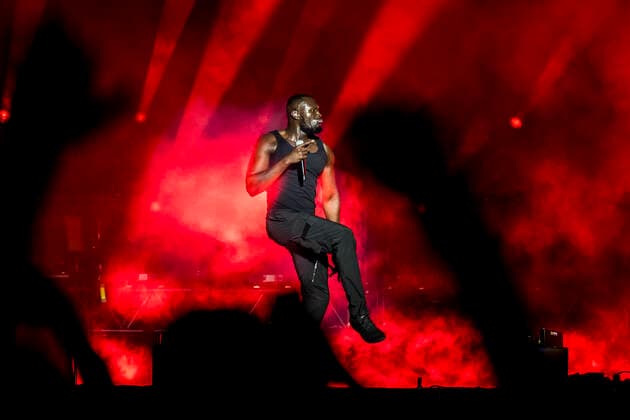 Stormzy live at Tinderbox 2022, Odense, Denmark Odense, Denmark. 24th, June 2022. The English rapper Stormzy performs a live concert during the Danish music festival Tinderbox 2022 in Odense. Odense Denmark  Copyright: xGonzalesxPhoto LassexLagonix