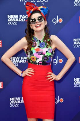 Klaudia Giez bei der Verleihung der Bunte New Faces Awards Film 2022 im Delphi Filmpalast. Berlin, 23.06.2022