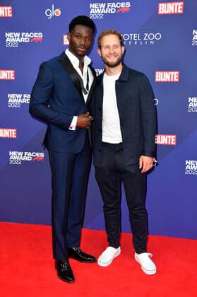 Bless Amada und Arne Löber bei der Verleihung der Bunte New Faces Awards Film 2022 im Delphi Filmpalast. Berlin, 23.06.2022