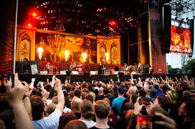 Iron Maiden live at Tons of Rock, Oslo, Norway Oslo, Norway. 23rd, June 2022. The English heavy metal band Iron Maiden performs a live concert during the Norwegian music festival Tons of Rock 2022 in Oslo. Oslo Norway  Copyright: xGonzalesxPhoto Jan-ErikxEriksenx