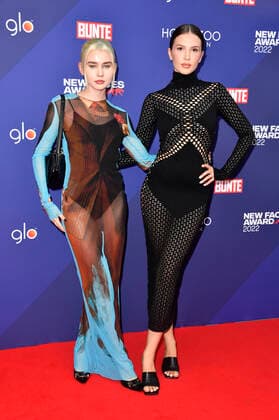 Luca Lorenz und Anita Schaller bei der Verleihung der Bunte New Faces Awards Film 2022 im Delphi Filmpalast. Berlin, 23.06.2022