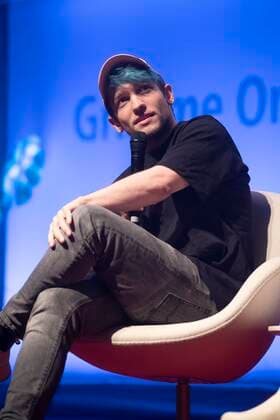REZO, Youtuber, Musiker, Roter Teppich, Red Carpet Show, Verleihung des Grimme Online Awards 2022 am 23.06.2022 in der Flora Koeln,