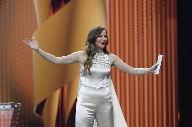 Deutscher Filmpreis 2022 Katrin Bauerfeind bei der Verleihung der Lola - Deutscher Filmpreis 2022 im Palais am Funkturm in Berlin 24.06.2022 Copyright: xEventpressx