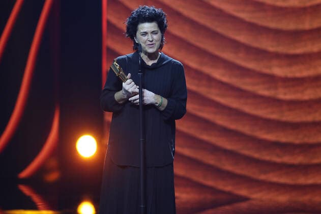 Deutscher Filmpreis 2022 Preisträger:in BESTES KOSTÜMBILD Anne-Gret Oehme LIEBER THOMAS bei der Verleihung der Lola - Deutscher Filmpreis 2022 im Palais am Funkturm in Berlin 24.06.2022 Copyright: xEventpressx