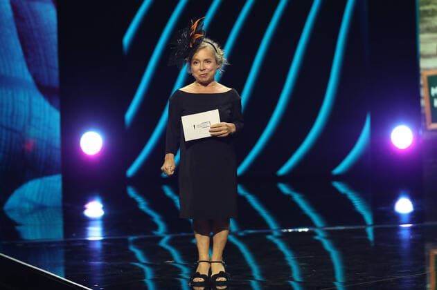 Deutscher Filmpreis 2022 Laudatorin BESUCHERSTÄRKSTER FILM ChrisTine Urspruch bei der Verleihung der Lola - Deutscher Filmpreis 2022 im Palais am Funkturm in Berlin 24.06.2022 Copyright: xEventpressx