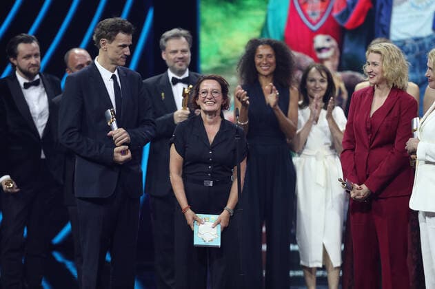 Deutscher Filmpreis 2022 Preisträger:in BESUCHERSTÄRKSTER FILM DIE SCHULE DER MAGISCHEN TIERE bei der Verleihung der Lola - Deutscher Filmpreis 2022 im Palais am Funkturm in Berlin 24.06.2022 Copyright: xEventpressx
