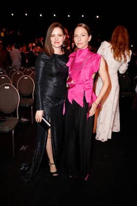 Deutscher Filmpreis 2022 Jennifer Ulrich und Katharina Schüttler auf der Party bei der Verleihung der Lola - Deutscher Filmpreis 2021 im Palais am Funkturm in der Messe Berlin. Copyright: xEventpressxGolejewskix