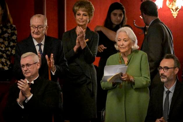 LIEGE, BELGIUM - JUNE 24 : Royale visit of Their Majesties King Albert II, Queen Paola and Princesse Astrid at the OpÃ ra royal de Wallonie-Liege for a concert celebrating the Belgo-Italian friendship on June 24, 2022 in Liege, Belgium, 24 06 2022 ( Royale visit at the Belgo-Italian friendship Concert PhotoNews Panoramic  PhotoNews Panoramic