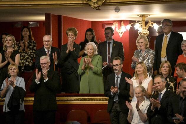 LIEGE, BELGIUM - JUNE 24 : Royale visit of Their Majesties King Albert II, Queen Paola and Princesse Astrid at the OpÃ ra royal de Wallonie-Liege for a concert celebrating the Belgo-Italian friendship on June 24, 2022 in Liege, Belgium, 24 06 2022 ( Royale visit at the Belgo-Italian friendship Concert PhotoNews Panoramic  PhotoNews Panoramic