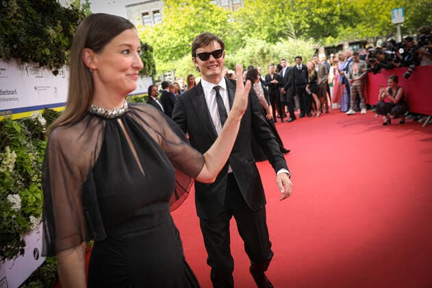 Deutscher Filmpreis 2022 Alexandra Maria Lara mit Ehemann Sam Riley Deutscher Filmpreis 2022 Verleihung im Palais am Funkturm in Berlin Copyright: xEventpressxFuhrx