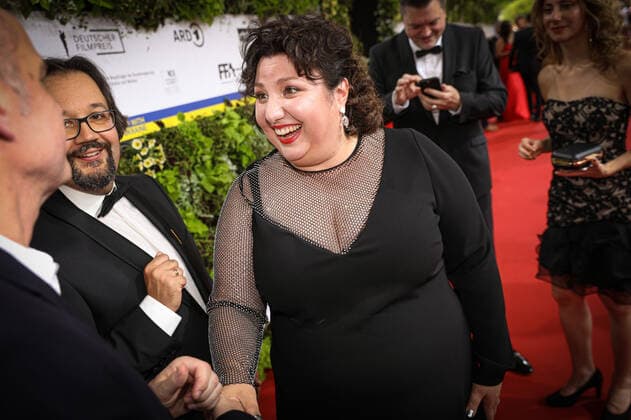 Deutscher Filmpreis 2022 Meltem Kaptan Deutscher Filmpreis 2022 Verleihung im Palais am Funkturm in Berlin Copyright: xEventpressxFuhrx