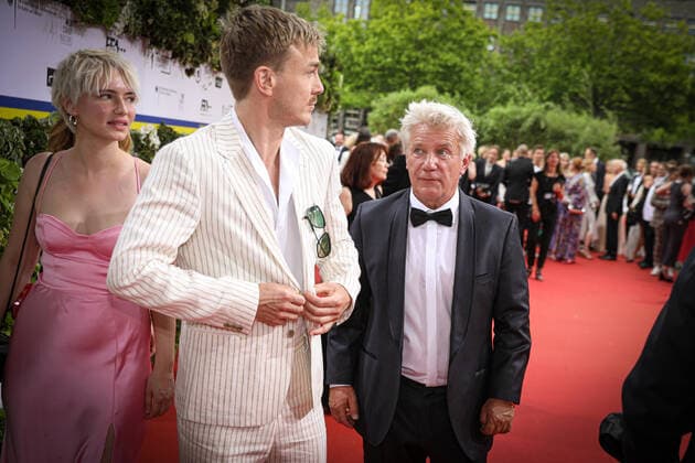 Deutscher Filmpreis 2022 Albrecht Schuch und Jörg Schüttauf Deutscher Filmpreis 2022 Verleihung im Palais am Funkturm in Berlin Copyright: xEventpressxFuhrx