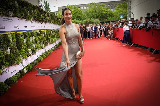 Deutscher Filmpreis 2022 Annabelle Mandeng Deutscher Filmpreis 2022 Verleihung im Palais am Funkturm in Berlin Copyright: xEventpressxFuhrx