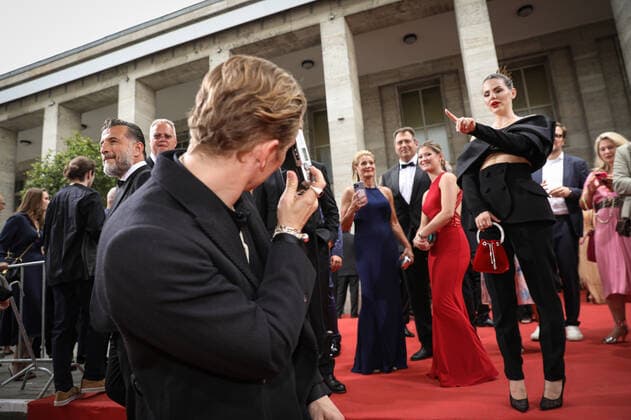 Deutscher Filmpreis 2022 Ruby O. Fee und Matthias Schweighöfer Deutscher Filmpreis 2022 Verleihung im Palais am Funkturm in Berlin Copyright: xEventpressxFuhrx
