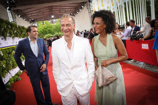 Deutscher Filmpreis 2022 Victor Schefe und Dennenesch Zoude Deutscher Filmpreis 2022 Verleihung im Palais am Funkturm in Berlin Copyright: xEventpressxFuhrx