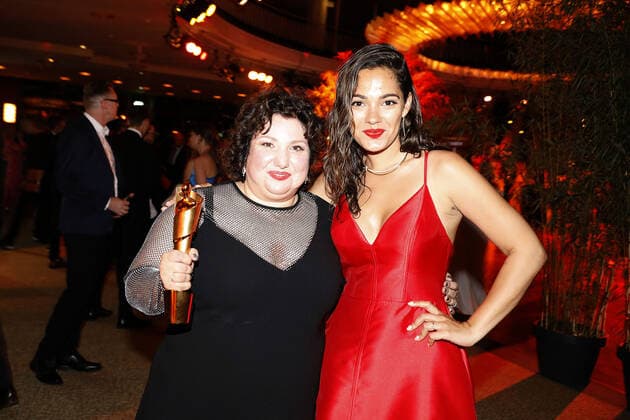 Meltem Kaptan und Nilam Farooq bei der Deutscher Filmpreis Lola Aftershow Party am 24.06.2022 in Berlin Deutscher Filmpreis 2022 in Berlin - Lola Aftershow Party