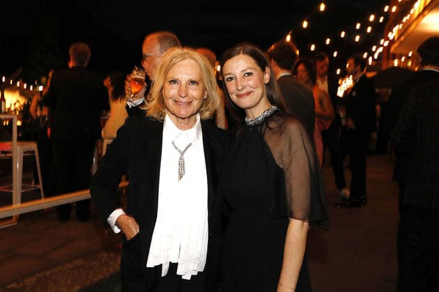Maren Kroymann und Alexandra Maria Lara bei der Deutscher Filmpreis Lola Aftershow Party am 24.06.2022 in Berlin Deutscher Filmpreis 2022 in Berlin - Lola Aftershow Party