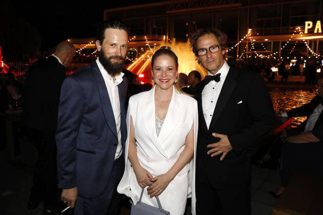 Franz Dinda, Jasmin Schwirs und Niels Bruno Schmidt bei der Deutscher Filmpreis Lola Aftershow Party am 24.06.2022 in Berlin Deutscher Filmpreis 2022 in Berlin - Lola Aftershow Party