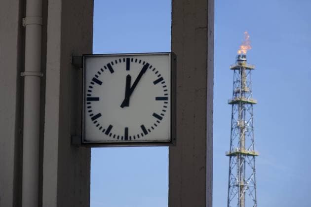PCK Schwedt PCK Schwedt, 23.06.2022, Schwedt, Passower Chaussee, Brandenburg, Die PCK Raffinerie in Schwedt ist ein Erdölverarbeitungswerk. *** PCK Schwedt PCK Schwedt, 23 06 2022, Schwedt, Passower Chaussee, Brandenburg, The PCK refinery in Schwedt is a petroleum processing plant